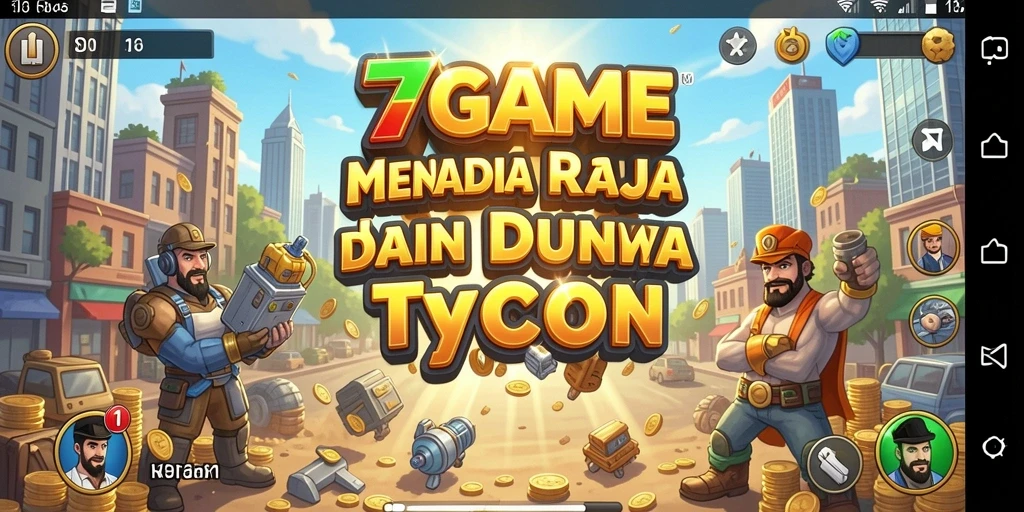 Tampilan gameplay seru dalam game Tycoon yang menantang.