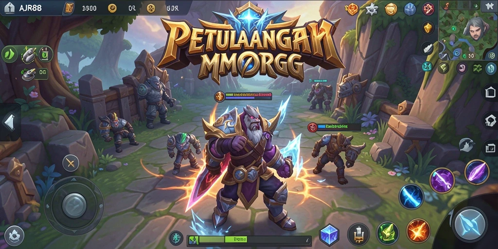 Gameplay seru AJR88 di dunia MMORPG yang kaya petualangan.