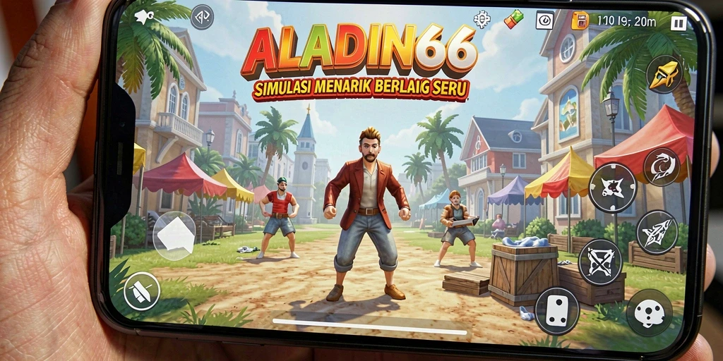 Tangkapan layar ALADIN66 menunjukkan gameplay simulation yang menarik dan interaktif.