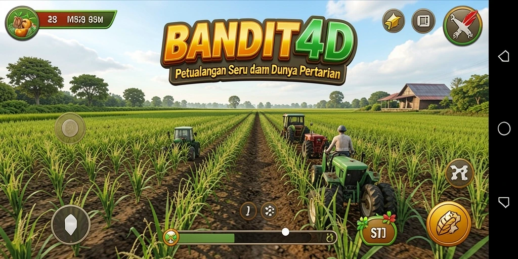 Tangkapan layar gameplay BANDIT4D yang menarik dan interaktif.