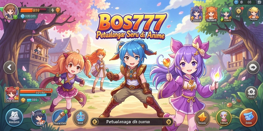 Gameplay seru dengan karakter anime yang ikonik dan beragam.