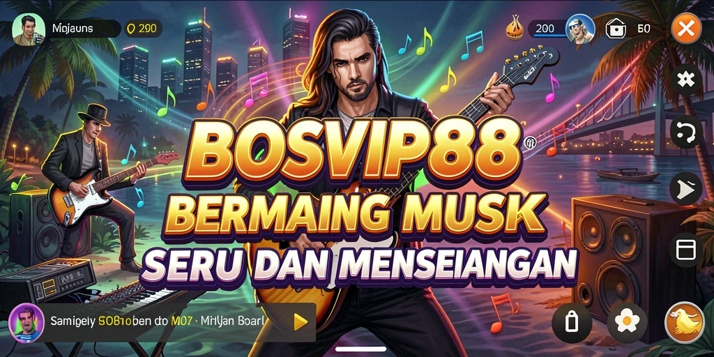 Screenshot gameplay BOSVIP88 yang menarik dan interaktif.