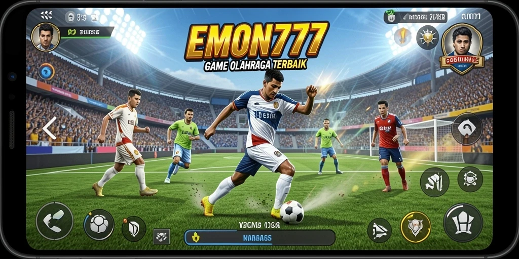 Tampilan gameplay EMON777 yang dinamis dan menegangkan.