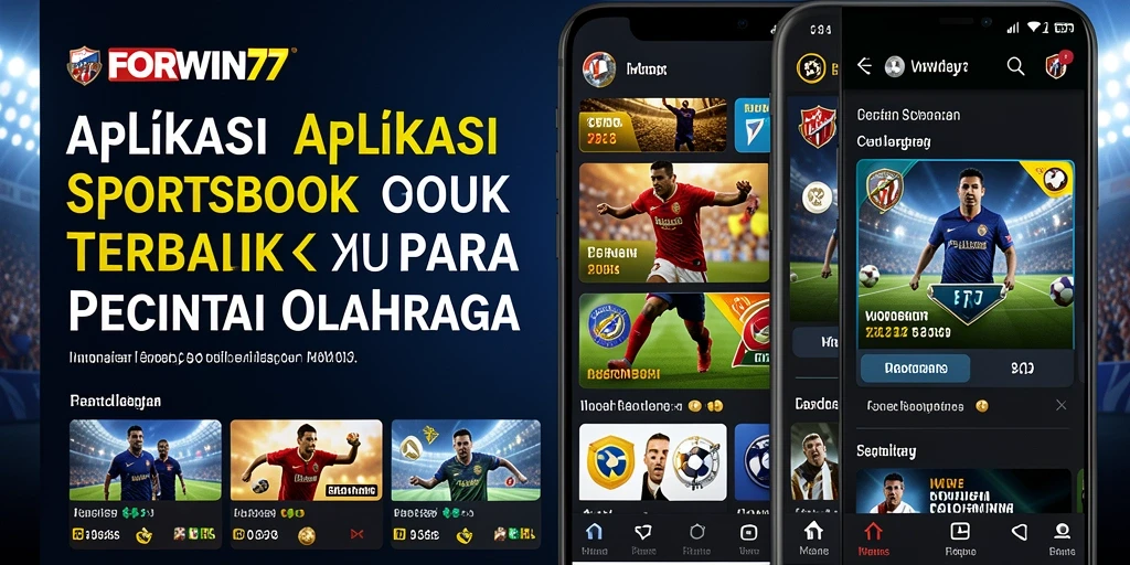 Screenshot utama FORWIN77 menunjukkan tampilan menarik dari fitur sportsbook dan taruhan.