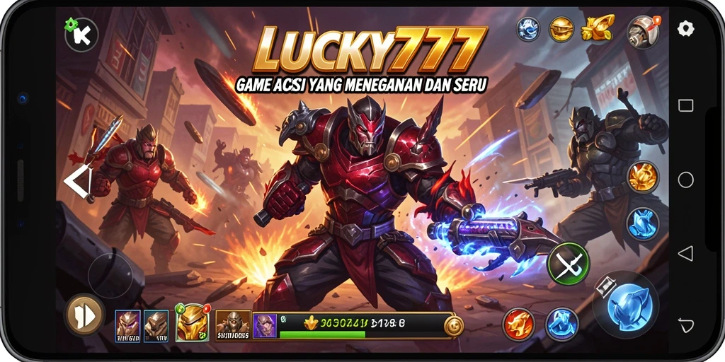 Tampilan menakjubkan dari permainan LUCKY777 dalam aksi penuh ketegangan.
