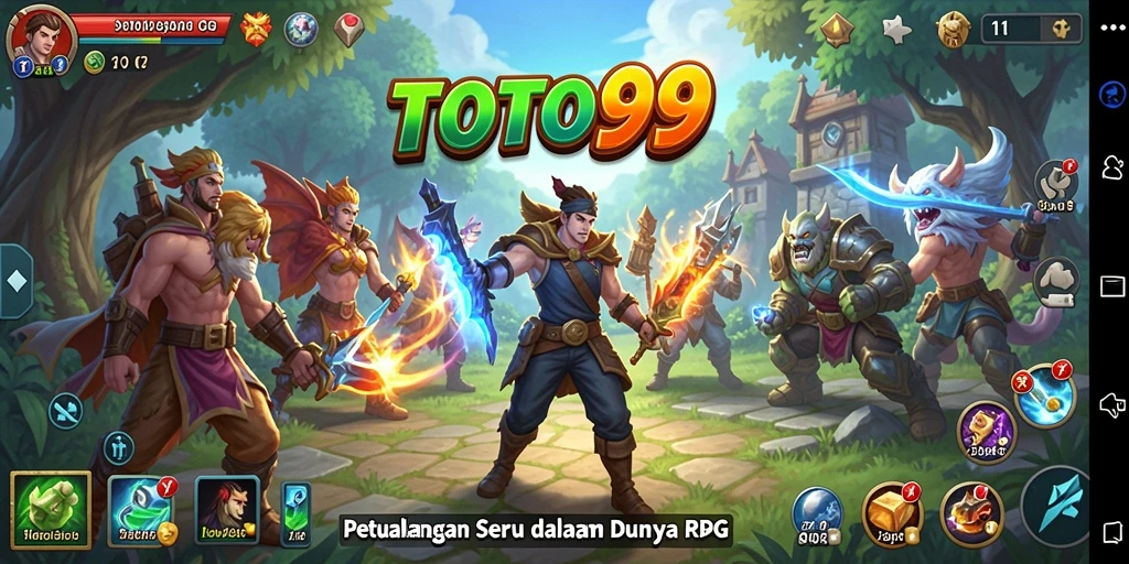 Tampilan gameplay seru dan mendebarkan dalam TOTO99.