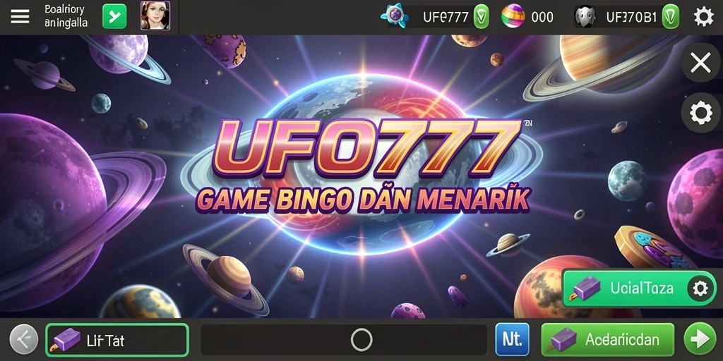 Tampilan gameplay Bingo yang menarik dari UFO777.