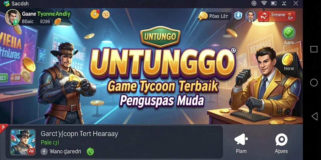 Gameplay menarik dan seru di UNTUNGGO.